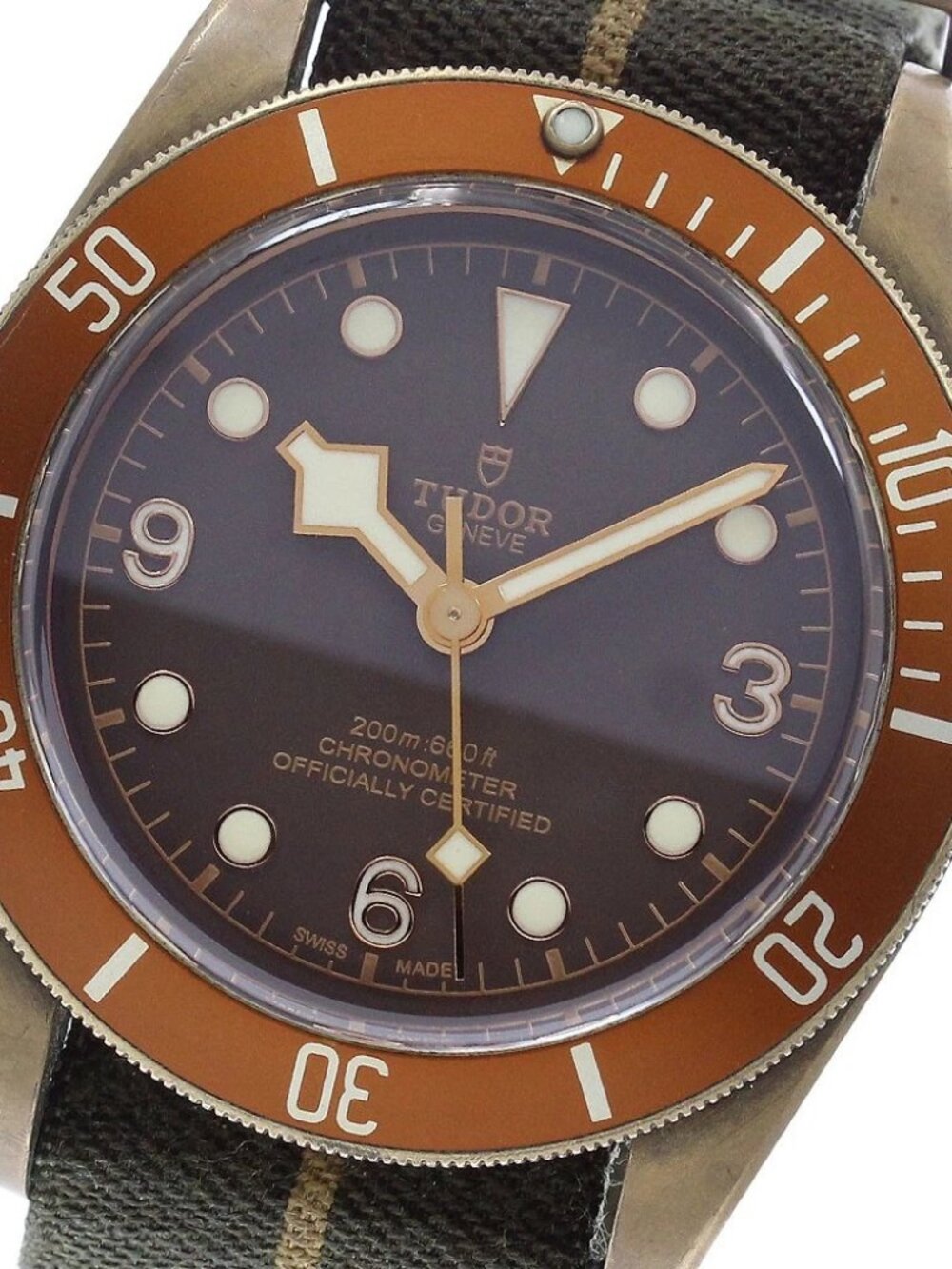 TUDOR Heritage Black Bay Bronze Brown Dial Automatic Men's Watch_966338